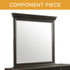 Slater Black Queen or King 4 Piece Storage Bedroom Collection from Elements