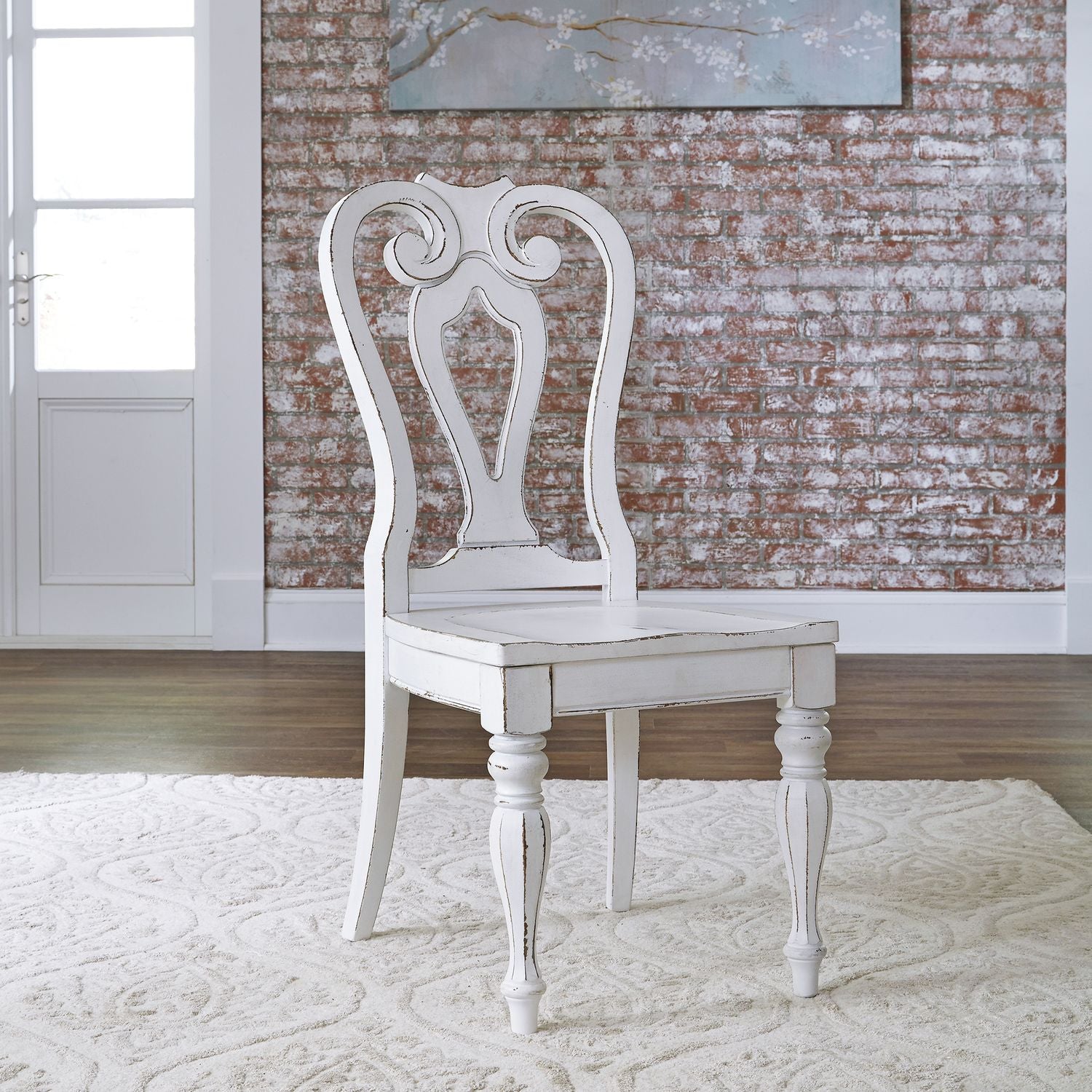 Magnolia Manor Opt 9 Piece Leg Table Set W44 x D108 x H30