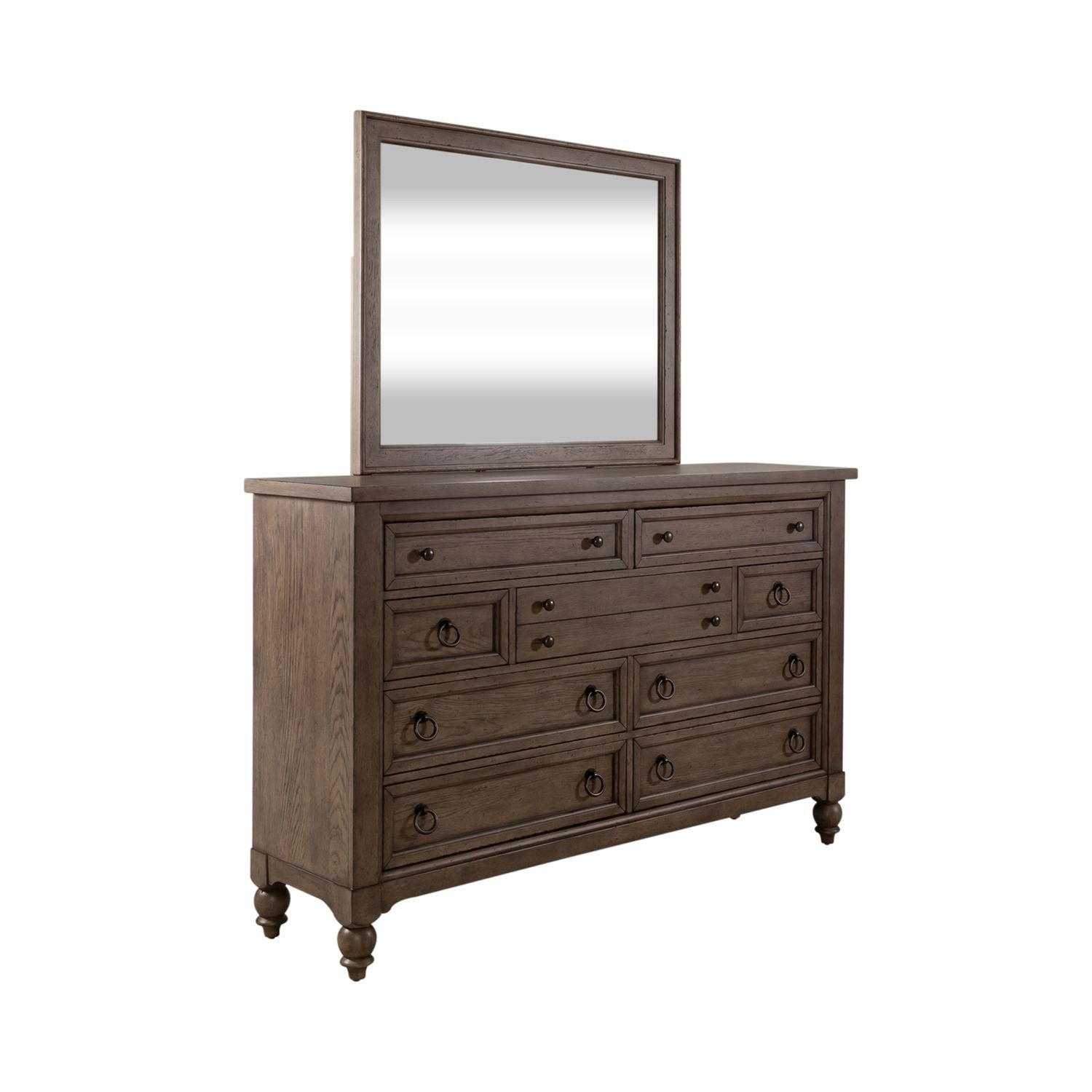 Americana Farmhouse 615-BR Upholstered Sleigh Bedroom Collection from Liberty Furniture