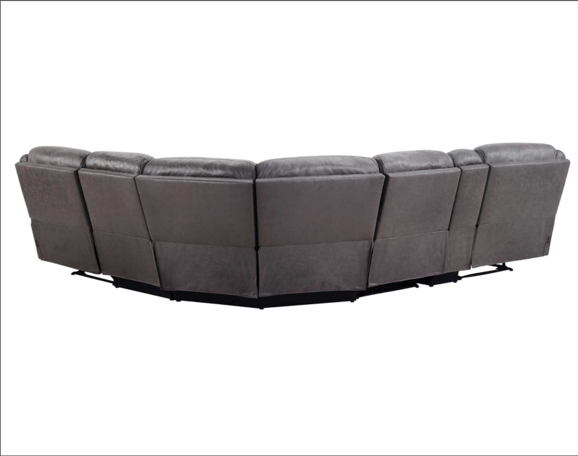 Plaza 6-Piece Power Reclining Sectional - Crazy Mattress Man