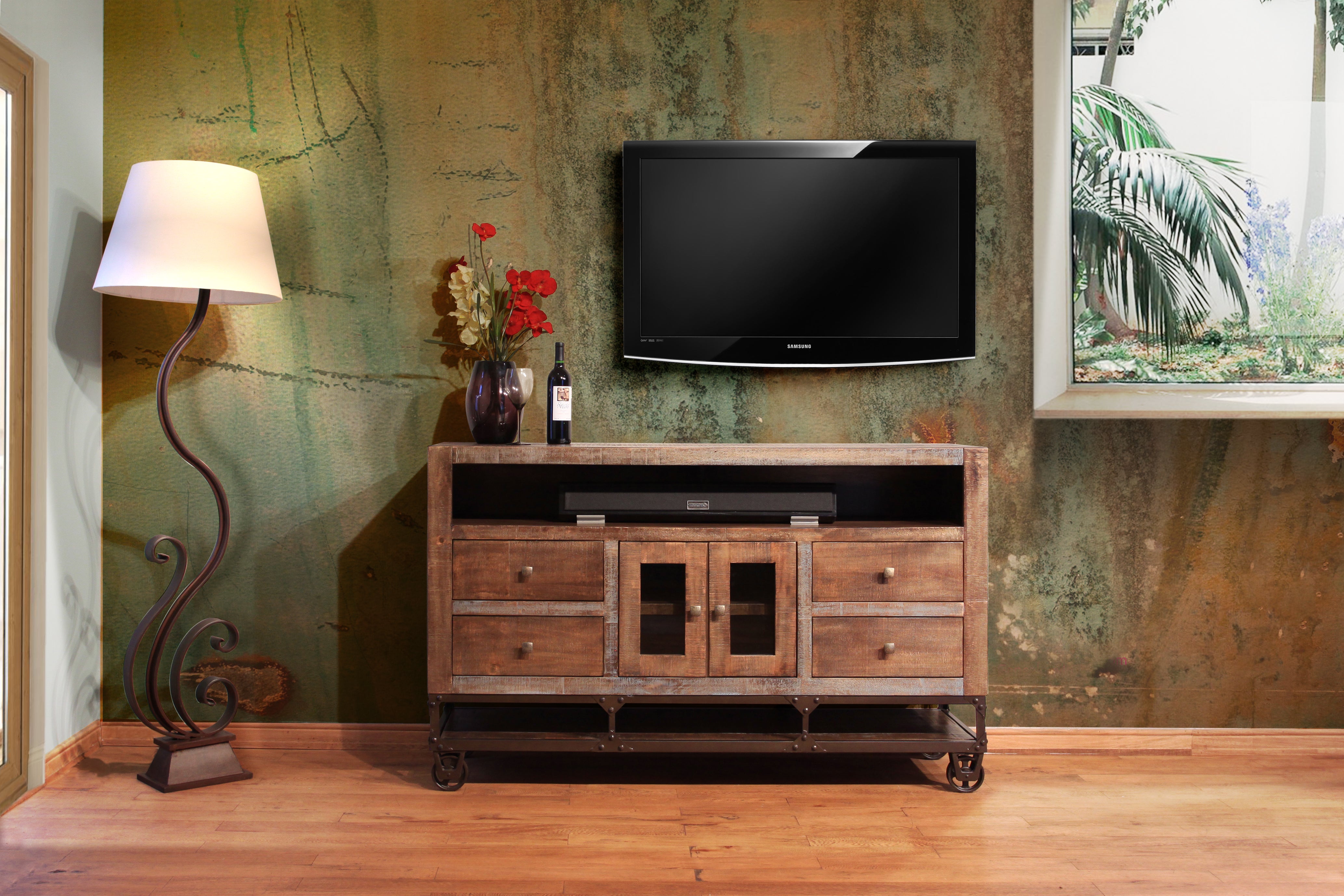 560 URBAN GOLD Model: IFD560STAND  SOLID WOOD