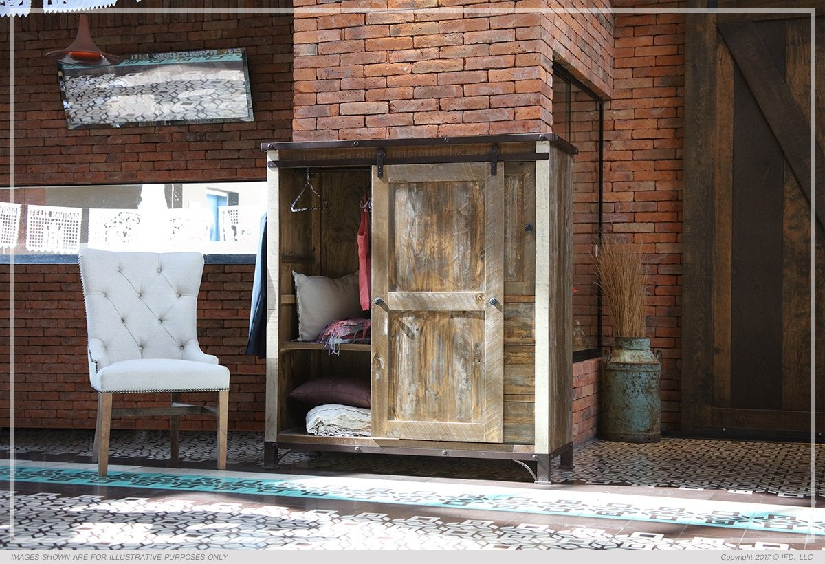 966 ANTIQUE Model: IFD966BEDROOMCollection BY IFD SOLID WOOD