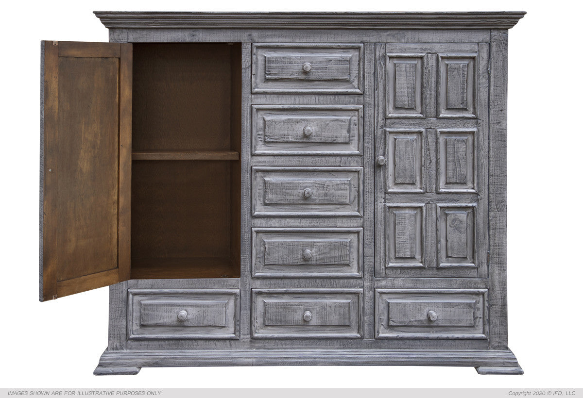 Terra Gray Bedroom Collection Model: IFD1041BEDROOM   SOLID WOOD